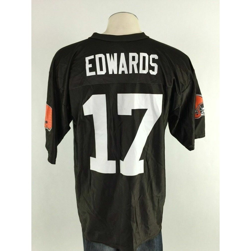 Braylon Edwards Cleveland Browns Jersey Large NFL Football #17 Michigan‎